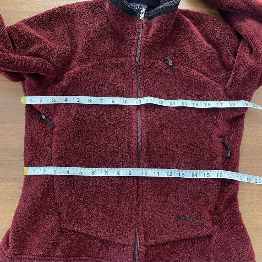 Patagonia | Women's Vintage R2 Regulator Polartec Maroon Jacket Medium Fleece M - Picture 7 of 7